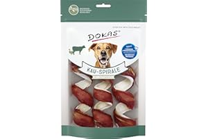 DOKAS Getreidefreier Premium Kausnack für Hunde – Ideal für zwischendurch (8 x 110g)