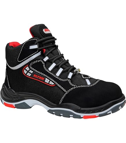 ELTEN Sicherheitsschuhe Lotte GTX Damen - Leichte Arbeitsschuhe Mit Stahlkappe S3S