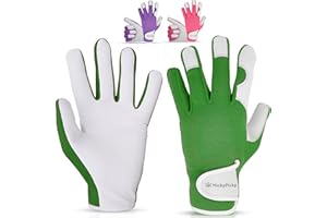 NickyPicky Leather Gardening Gloves for Men and Women - Breathable Thorn Proof Gardening Gloves - Multipurpose Construction, Woodworking, Welding Gloves - Heavy Duty Work Gloves - Gardening Gifts