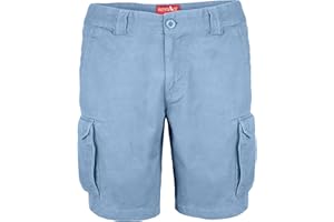 westAce Mens Casual Work Cargo Combat Shorts Cotton Chino Summer Half Pant