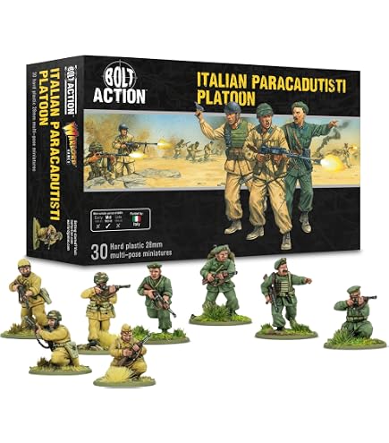 Warlord Games US Rangers Infantry – 30 Figurines 28mm En Plastique – Seconde Guerre Mondiale, Bolt Action – Pièces Détachées Non Peintes – Dès 14 Ans