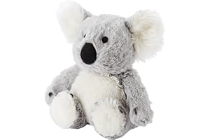 Almohadilla térmica de peluche Warmies Koala para microondas, suave y acogedora con aroma a lavanda francesa, ideal para adultos y niños
