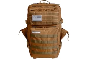 ELITRAINX 45L Sac à dos tactique militaire USA Sac à dos de sport étanche Cabine d'avion Cross Training Portable Sports de plein air Gym par ELITEX TRAINING
