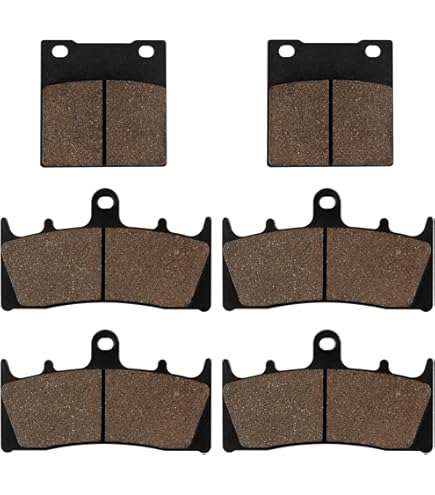 2 Kit Plaquettes Frein Suzuki Intruder VS 1400 Avant Et Arrière 69100-38870 - EBC FA103 - Raven