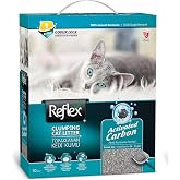 Reflex aktif Karbonlu Topaklanan Kedi Kumu, 10 L