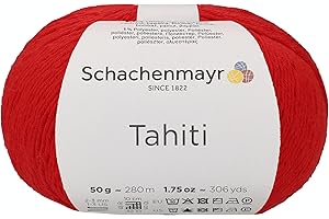 Schachenmayr Tahiti, 50G rot Handknitting Yarns