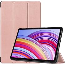 Cover Con Tastiera? No, Custodia MagnetiCA Per Xiaomi Redmi Pad Pro 12.1" + Pellicola Vetro 9H - Funzione Stand E Sleep/Wake - Nero