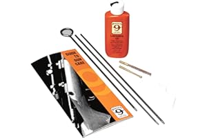 HOPPE'S Kit de Limpieza de Hoppe para Rifle y Pistola Aire con Varilla de Acero y la Caja