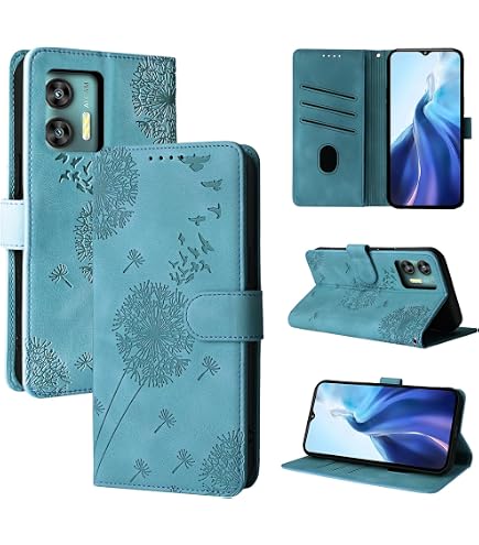 Compatibile con/sostituzione per Oukitel C35/C36 PU Custodia protettiva in pelle PU con slot per carte di credito BYTDKC (nero