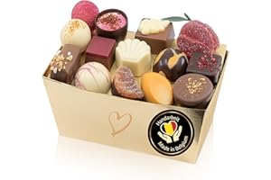 ‎EPRALINCHEN ePralinchen handverarbeitete belgische Luxus-Pralinen | Summer Edition 500g | sommerliche Pralinenmischung mit Frucht, Karamell, Gelee uvm. | ohne Alkohol | köstliche Schokolade made in Belgium