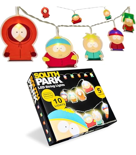 Calendrier Mural 2026 South Park - 30x60 Cm Déplié - Papier 140g - Multilingue (FR, EN, ES, DE...) - Décoratif Et Pratique