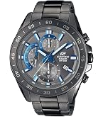Casio EFR-526L-2CVUEF – Orologio Cronografo Uomo, Quarzo, Cinturino In Pelle Blu