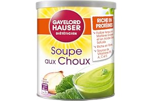 GAYELORD HAUSER - Soupe aux Choux Diététicien - Soupe Instantanée Pauvre en Matières Grasses - 300 g