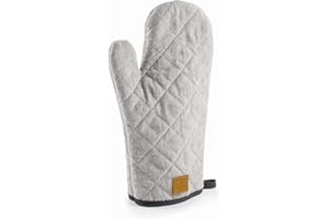 Lacor - 60039 - Rękawica Piekarnik Kolekcja LIMA, Rękawica żaroodporna, Pasek do zawieszania, 30cm, Szary Jaspej