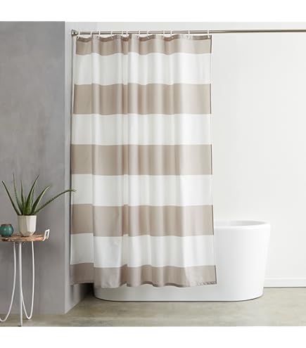 Tenda Da Doccia LiBa - Impermeabile, Antimuffa, 183x183 Cm, Con Ganci, Poliestere - Foto 10