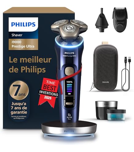 Philips S9000 Prestige Wet & Dry Electric Shaver with SkinIQ