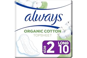Always Protección De Algodón Ultra Largo (Tamaño 2) De La Servilleta Sanitaria Con Las Alas 50 g