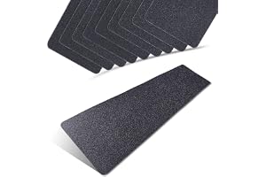 ONTWIE 15 cm x 61 cm halkfria trappsteg, säkerhet trappgrepp trästeg halkfria självhäftande remsor, baby/äldre/husdjurssäkerh