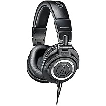Audio-Technica ATH-M50X Professional Monitor Headphones (Black 