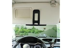SEOSTO Sun Visor Extension for Car Sun Visor Extension Anti Glare Adjustable Car Visor Extender for Front Seat Driver or Passenger, 1 PC