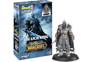 Revell Coffret cadeau 03515 Le Roi Lich : World of Warcraft Échelle 1:16 Kit Maquette Plastique Non Construite avec Accessoires