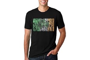 hohololo St. Patrick's Day T-Shirt Lucky Irish Shamrock Shirt for Men Funny St. Patrick's Day Short-Sleeved Shirt