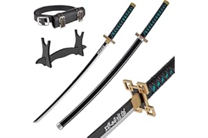 57 SPECIAL REPLICAS Bambou Anime Katana Cosplay Épée, Katana Inspiré Demon Slayer Épée 105 cm 41 Pouces Hashira Piliers Protagoniste Katana, Une Variété de Styles