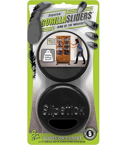 Adsamm® / 16 X Glides In Plastic With Nail | 0,71'' ( 18 Mm) | Brown