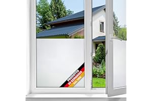 d-c-fix Pellicola vetri finestre privacy adesivo statico premium Frost oscurante opaca anti-uv decorative impermeabile per cucina, casa, ufficio, bagno, doccia carta 45 x 150 cm