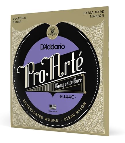 D'Addario EJ Classic Rectified Nylon Guitar Strings EJ31 Hard Tension