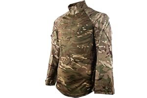 RANGER TACTICAL UK Under Body Armour Combat Shirt (UBACS) British Army Issue MTP Long Sleeve Military Tactical Hunting Airsoft Paintball (MTP)