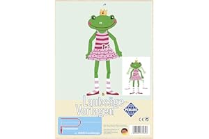 PEBARO 379/3S - Plantilla para Trabajar con Sierra de marquetería - Motivo: Reina Rana