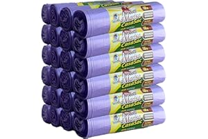 I PRODOTTI DI MARISA CSC - Sacchetti Spazzatura 110L con Laccetti, 60 Pz, Sacchi Spazzatura Grandi per Raccolta Differenziata Esterno e Interno, Sacchi Spazzatura