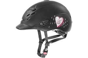 Uvex Onyxx Glamour Casco de equitación, Unisex niños