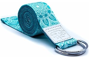 Netrox - Sangle de Yoga Réglable 240 cm avec Barre Pilates et Bandes Élastiques - Kit d’Entraînement Polyvalent pour la Maison et les Voyages - Accessoire Fitness Léger et Compact