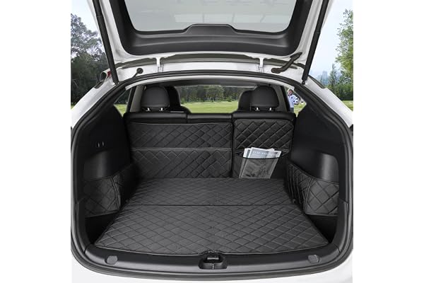 topfit Tapis de Coffre pour Tesla Model Y - Doublure imperméable pour siège de Voiture - Protection Contre Les intempéries - Accessoires pour Tesla Model Y 2021-2025