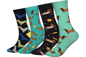 Cansok Chaussettes fantaisie fantaisie pour homme EUR 42-46