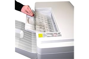 C-Line Película transparente para impresoras láser de papel normal, transparente, 21,5 x 27,9 cm, 50 hojas por caja (60837)