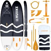 HUIIKE Inflatable Paddle Surfboard 10' and up to 130kg with Accessories | SUP Convertible Kayak with Paddle, Inflator, Kettle