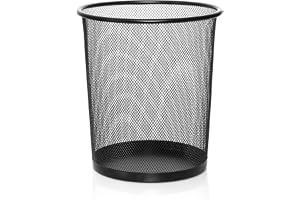 Sinoba papperskorg papperskorg papperskorg tråd 26 cm liten 10 l