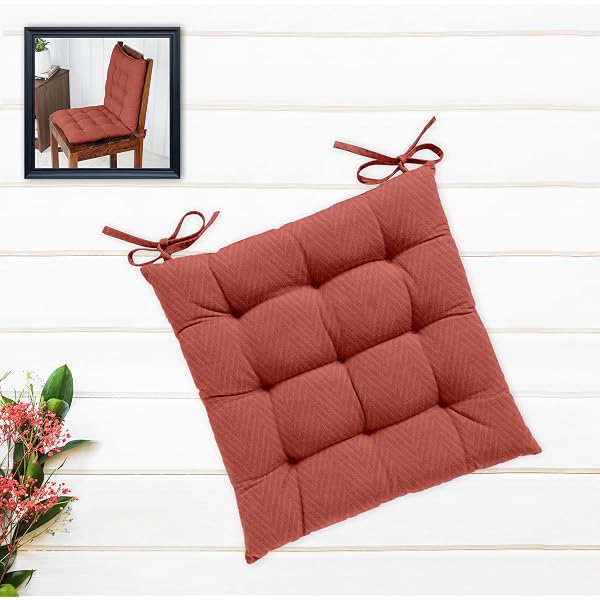 Buy Ikea Malinda Chair Cushion, Light brown40/35x38x7 cm Online at