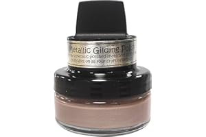 SUE WILSON Creative Expressions Cosmic Shimmer Metallic Gilding Polish Silver Hessian 50ml