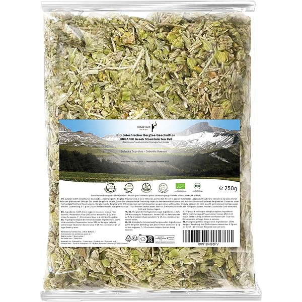 Thé Grec Des Montagnes De Qualité Supérieure Sideritis