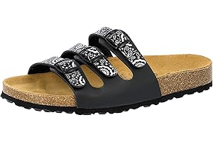 Lico Damen Bioline Flower Pantoletten