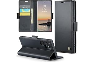 Phernykas Handyhülle für Samsung Galaxy S22 Klapphülle, Leder Wallet mit Standfunktion und Kartenfächern Cover Samsung Galaxy S22 360 Grad hülle Stoßfeste Flip Case (Schwarz)