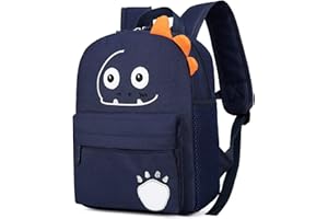 AIEOE Plecak dziecięcy Mini Cartoon Dinozaur Plecak przedszkolny Przedszkole Plecak dla dziewczynek chłopców 2-6 lat