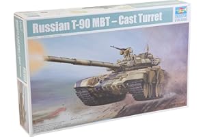 Trumpeter 05560 - Set di Costruzione carro Armato Russo T-90A MBT in Scala 1:35