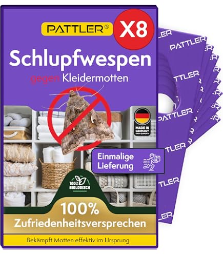 Schlupfwespen Gegen Kleidermotten 6 Lieferungen Je  Produktbild-Vorschau 5