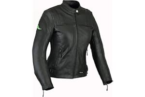 RIDEX Veste de moto en cuir pour femme LJ6