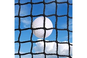 BZPOVB Red de Cuerda de Juego para Niños, Red de Seguridad para Niños, Barandilla de Escalera de Balcón, Malla Anticaída para Juguetes y Equipos Deportivos, Red de(Size:3.2x9.8ft (1mx3m),Color:Negro)